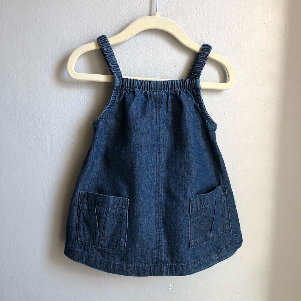 Denim 2 pocket halter top